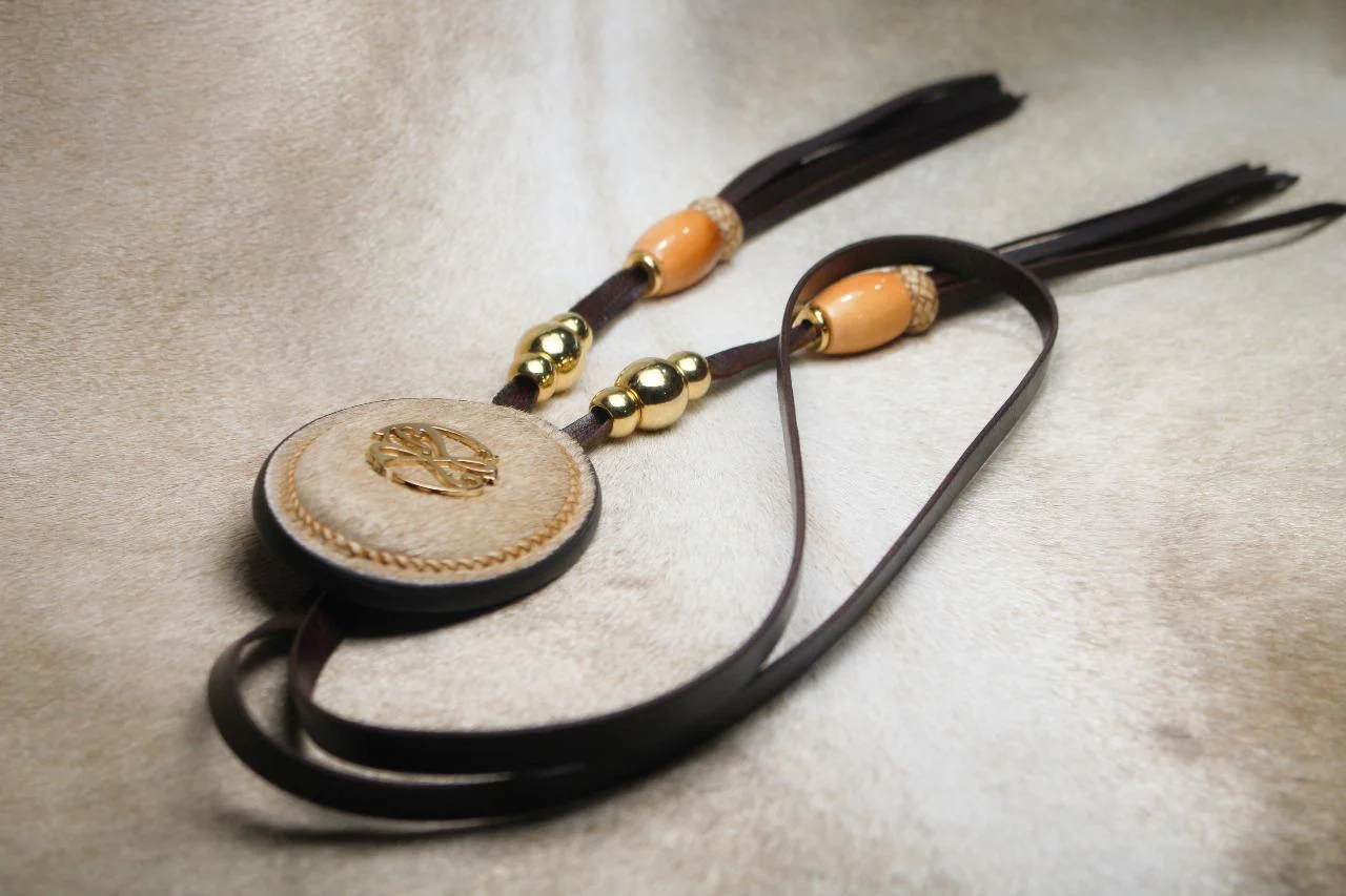 Gravata Bolo Tie Cowboy LOBUNA - Imagem 3