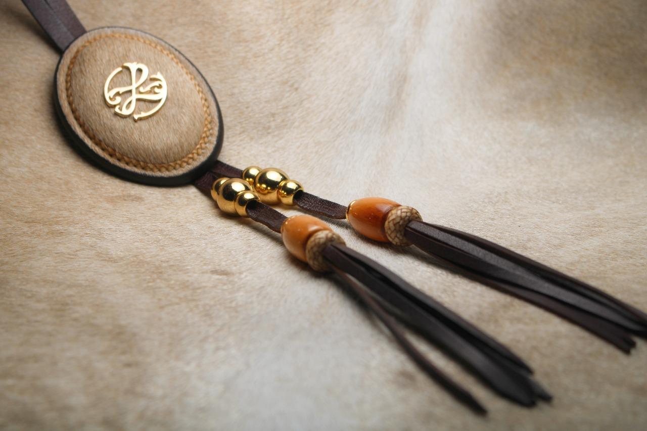 Gravata Bolo Tie Cowboy LOBUNA - Imagem 2