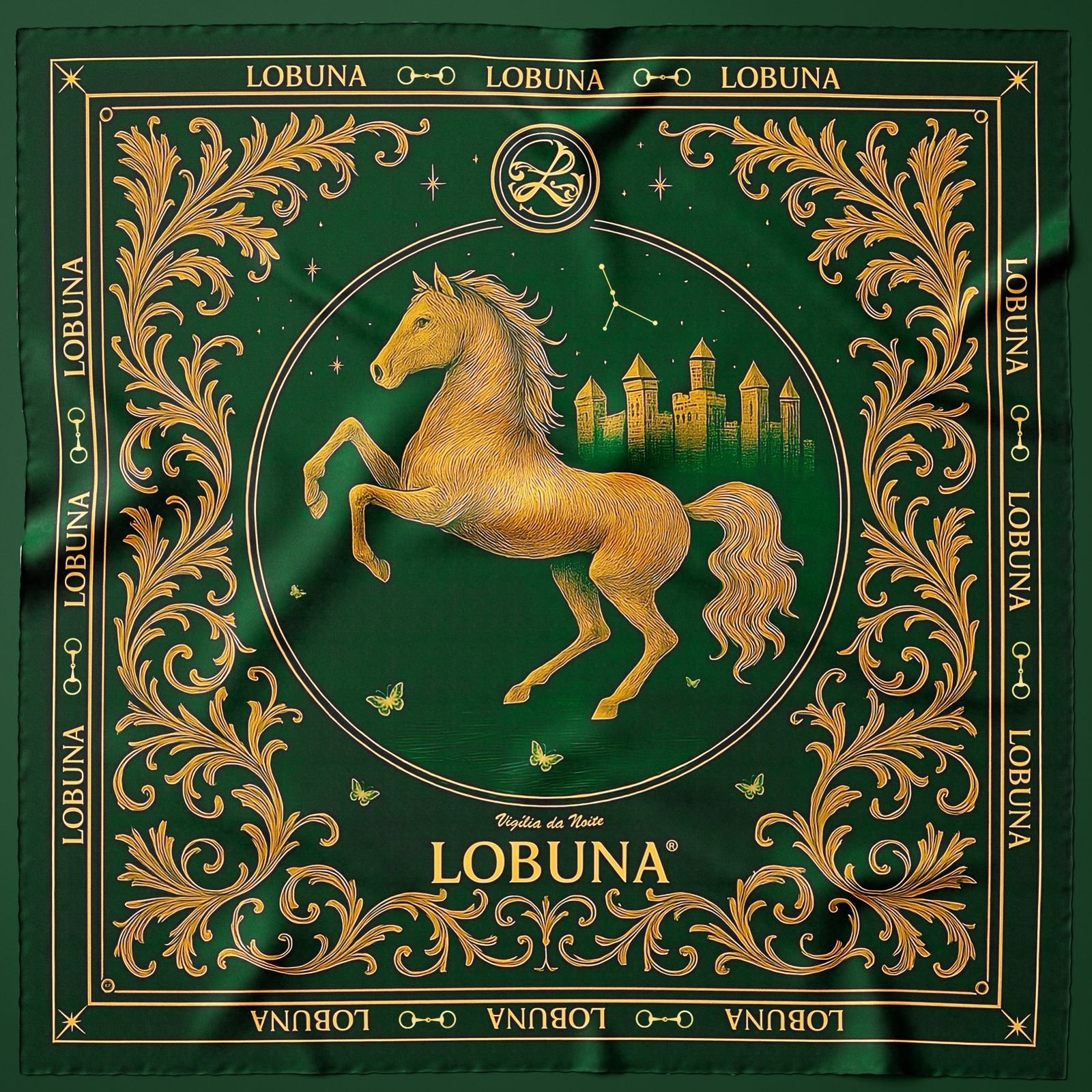 Lenço Vigília da Noite | Edição Exclusiva LOBUNA