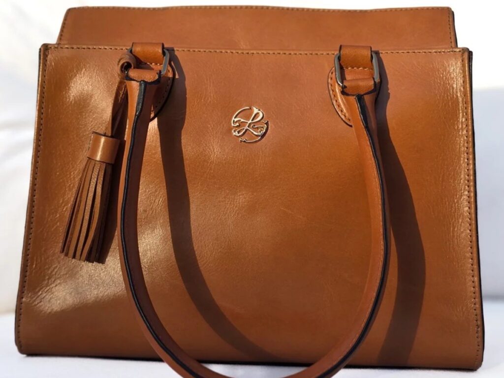 Bolsa de Couro Tradicional Gaúcha
